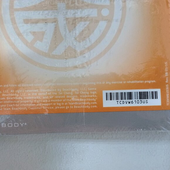 NEW SEALED Beachbody Tai Cheng 5-DVD Set & Easy Does It Guidebook - Picture 3 of 4